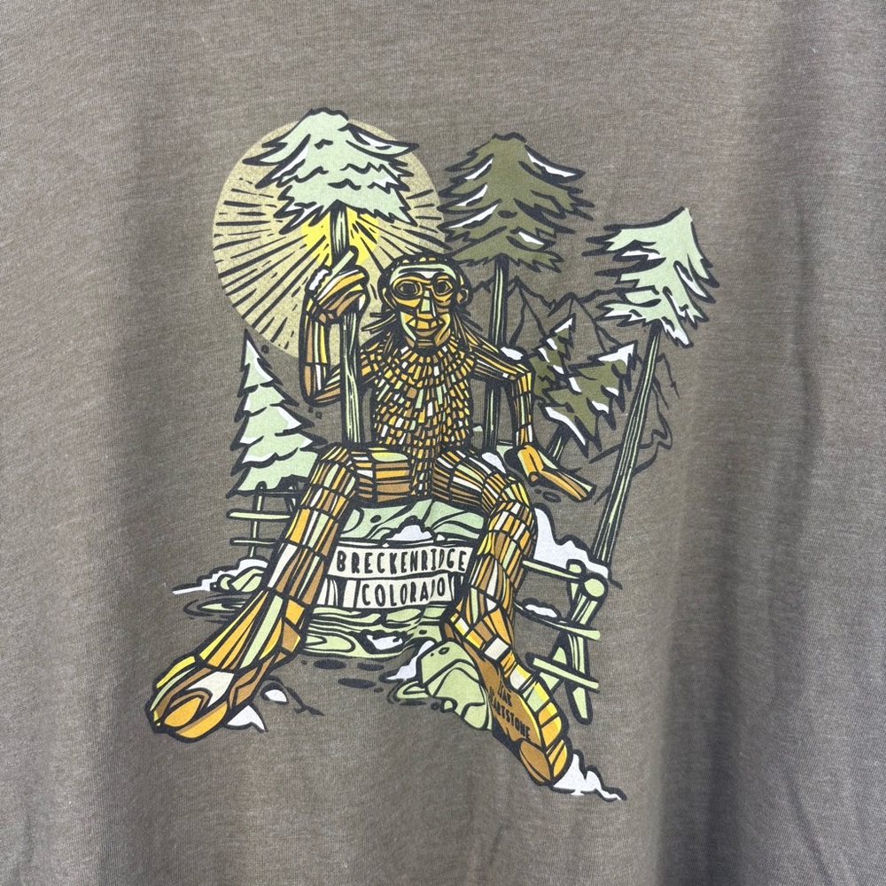 Wild Tribute Breckenridge Colorado Soft & Stretchy T-Shirt - Picture 2 of 6